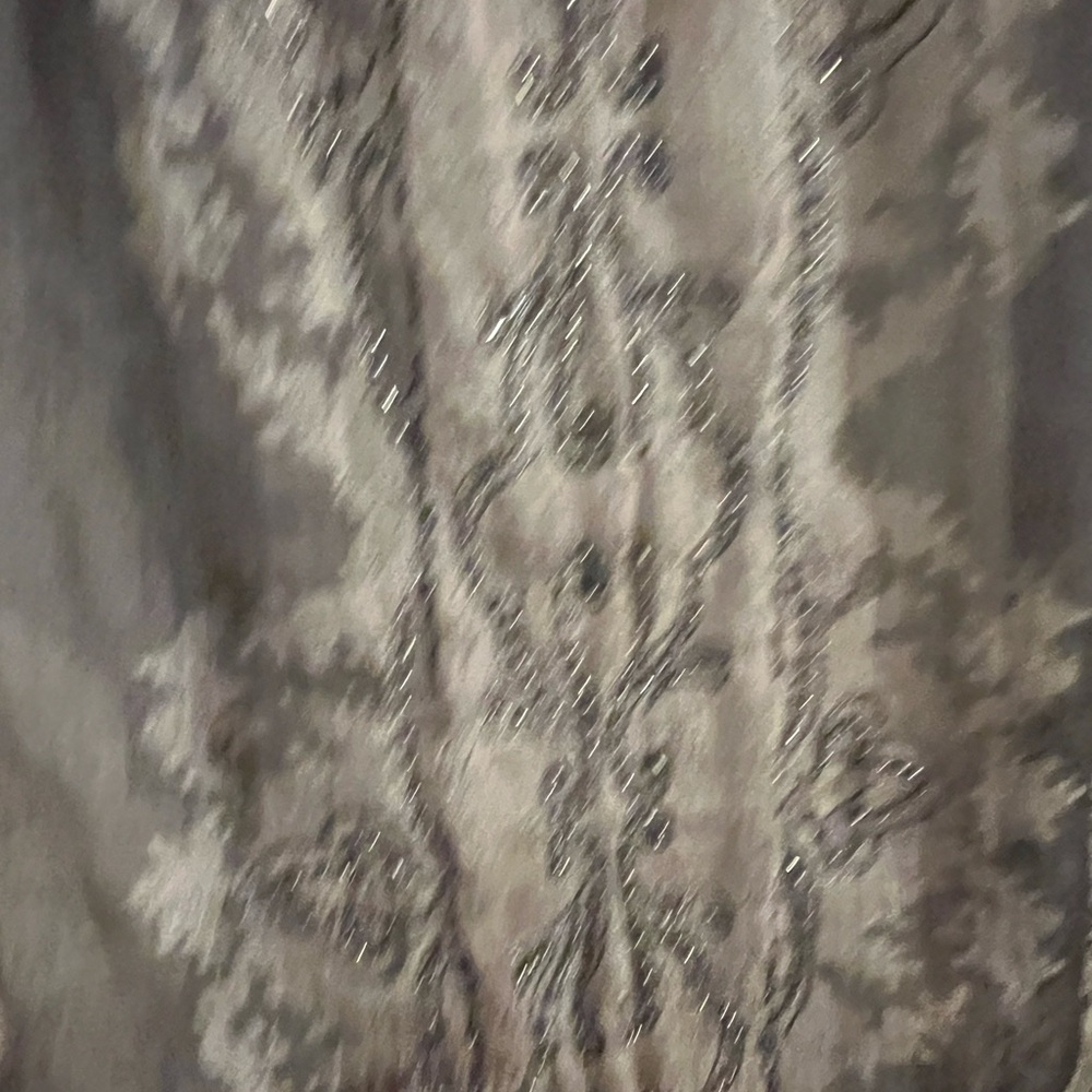 Esprit Sheer Brown Patterned Blouse - image 5